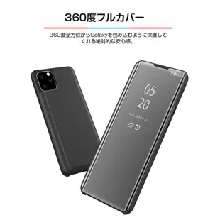 Samsung Galaxy A22 5G 保護套透視鏡面手機套皮套
