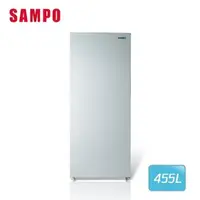 在飛比找森森購物網優惠-SAMPO 聲寶 455公升直立式冷凍櫃 SRF-455F