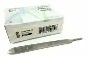 100Pcs Sterile Scalpel Blade#10 & Scalpel Handle No3 With Scale Stainless Steel