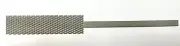 PLATINIZED TITANIUM ANODE VERTICAL MESH GRID , 1" X 4" RHODIUM PLATING