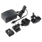 Raspberry Pi Power Supply Black 5.1V 2.5A w adapters 909-8135 Supplies