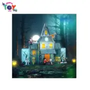 PicassoTiles 57pc Haunted House Magnet Building Blocks Set, New & Unique