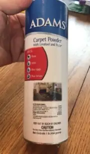 Adams FleaTick Carpet Powder With Linalool And Nylar 1Ib-Brand New-Ships N 24h