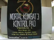 Sega Genesis Mortal Kombat 3 III Licensed Control Pad V1 New Midway