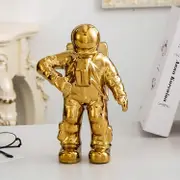 Salute Astronaut Ceramic Vase - Tabletop Decor with Dried Flowers