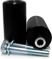 Shogun USA Made Yam MT-03 MT 03 MT03 2016 2017 2018 2019 2020 2021 2022 2023 2024 2025 No Cut Frame Sliders Black - 750-6149