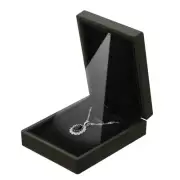 Led Light Pendant Necklace Gift Box, Velvet Jewelry Storage Display Ca