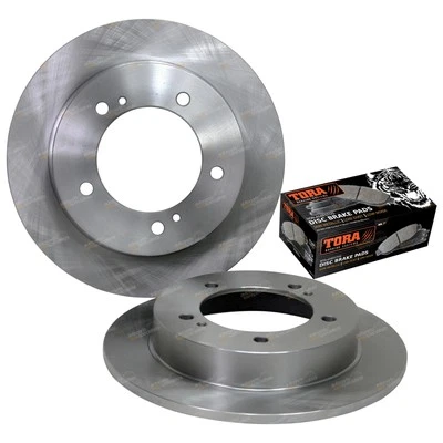 Front Disc Brake Rotors +Pads for Jimny SN413 JB33 JB43 03-on 4X4 4cyl M13A 1.3L