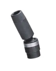 Genius Tools 1/2" Dr. 7/16" Semi-Deep Swivel Impact Socket - 488014