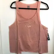 THE BAR METHOD My Strength Runneth Over Top.Size M