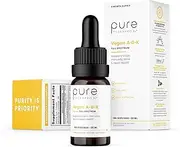 Vegan A-D-K “Full Spectrum" Drops for Best Absorption | 5 Drops Contain: 1,507 mcg Micellized A; 5,000 iu D3"pureshine"; 500mcg VIT K2 (MK4) & 180mcg VIT K2 (MK7)"MenaQ7" | Tasteless & Odorless