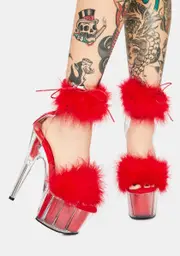 [Pleaser] Red Adore Platform Heels