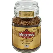 Moccona Classic Freeze Dried Medium Roast Instant Coffee Jar 100g