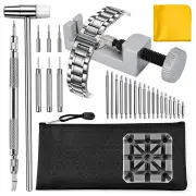 10 Pcs Watch Repair Tools with Strap Removal and Replacement Kit Easy to Use Strap Remover and Adjuster