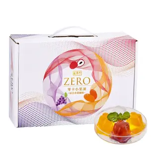 盛香珍 零卡小果凍量販盒-綜合水果風味1500g/盒
