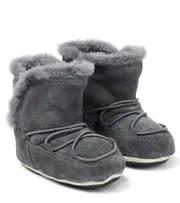 [Moon Boot Kids] Moon Boot Kids Crib suede snow boots