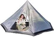 2 Person Tent - Waterproof Tent for Hiking, Trekking, Waterproof Tent | , Stableless Tent Bag, Hiking Camping Trekking Pole with Canopy, Lightweight and Portable