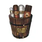 Cuba Set Collection Gold For Men 5pc Set (With Bucket) 100ml EDT (M) Mens (New)