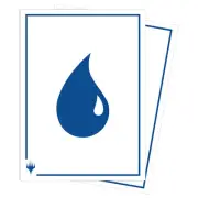Mana 8 Apex Deck Protector Sleeves - Island for Magic: The Gathering (105ct)