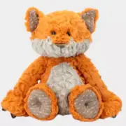 Demdaco Orange Plush CRITTER BUDDIES FOX Security Lovey Baby Toy NEW