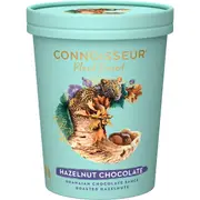 Connoisseur Plant Based Hazelnut Chocolate Frozen Dessert Tub 1l