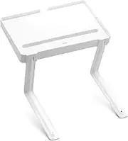 Sleeper Shelf Bedside Phone Stand & Cable Organizer Lined with Silicone for Anti-Slip/Small Space Nightstand, Tray