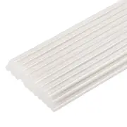 30pcs Mini Hot Glue Gun Sticks 8" x 0.28" for Glue Gun Metallic White