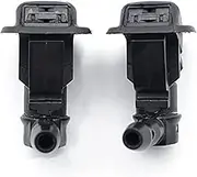 2 Pack Car Windshield Washer Wiper Water Jet Spray Nozzle Windscreen Washer Jets，for Jeep for Wrangler JK 2013-2017