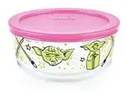Pyrex Star Wars Glass 4-Cup Storage Bowl Container Dish, Adult YODA