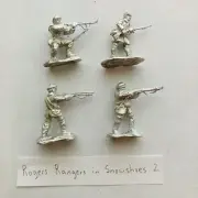 Rogers Rangers in Snowshoes 2 , Cavalcade Miniatures