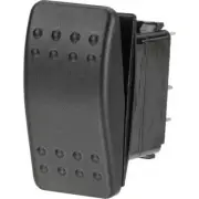 Narva Switch Momentary Rocker Sealed 12/24V Black 63110BL