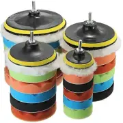 Long lasting Polishing Waxing Buffing Pad Sponge Kit Set for Car Polisher