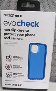 Tech21 Evo Check Case - iPhone 12 mini-Blue-New