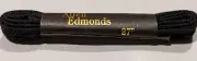 Allen Edmonds BLACK 27" Replacement FLAT SHOE LACES - 100% Cotton QTY (1) PAIR