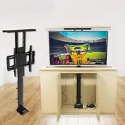 Motorized TV Lift Bracket, Adjustable TV Mount Bracket, TV Motorized Lift for 42-70 Inch TVs, Motorized Tv Mount with Remote Control Can Be Hidden in The Cabinet, Travel Less Than 40 Seconds