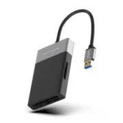 6 in 1 USB 3.0 Multi-Function To SD/TF/CF Card /XQD Card Reader Adapter Hub Kit