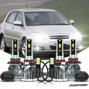 Para For Toyota Corolla 2001 2002 2003 2004 Faros LED + Kit Bombillas antiniebla (for: Lexus)