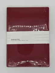 Montblanc Notebook #146 The Reds Collection Lined Silver Cut Notebook with Box