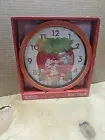New The World Of Strawberry Shortcake Battery Operated Wall Clock