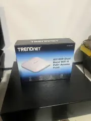 Trident AX1800 Dual Band Wifi 6 POE+ access point