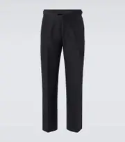 [Loro Piana] Loro Piana Wool and silk suit pants AU 90 black