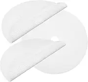 PartyKindom Reusable Dehydrator Sheets 3pcs Silicone Mats for Jerky Nonstick Fruit Dryer Pads Easy Clean