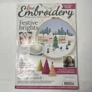 Love Embroidery Magazine # 32 Christmas Countdown DIY Advent Calendar Bauble Kit
