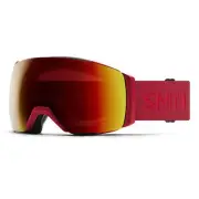 Smith I/O Mag XL Snow Goggles, Crimson Frame, ChromaPop Sun Red Mirror Lens