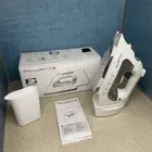 NEW! Rowenta Perfect DX1900 Retractable Cord Steam Iron 1500W White Color