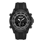 Kenneth Cole Reaction Men's Analog Digital Watch Silicone Strap KRWGP7004803