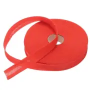 1 Inch Single Fold Bias Tape Polyester for Sewing(Red 50 Yards)