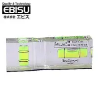 在飛比找momo購物網優惠-【EBISU】水晶平型水平尺 附磁(ED-FLM)