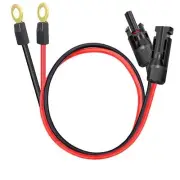 Solar to O Ring Connecter,10AWG 60cm Solar Panel Adaptor Extension Cable,Sola...