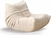 Sofas and Couches Fabric Sofa Nordic Lazy Sofa Living Room Balcony Floor Leisure Lounge Chair Clothing Store Decoration Sofa Chair for Living Room Corner Chair Bedroom Salon Office (Color : A)